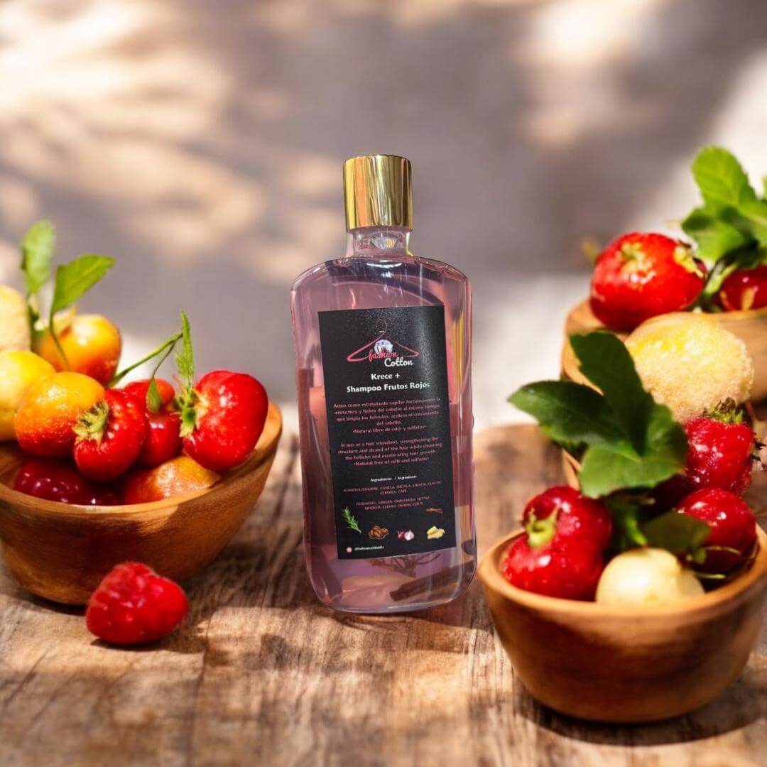 Krece+ Frutos Rojos Shampoo(Quick Long).