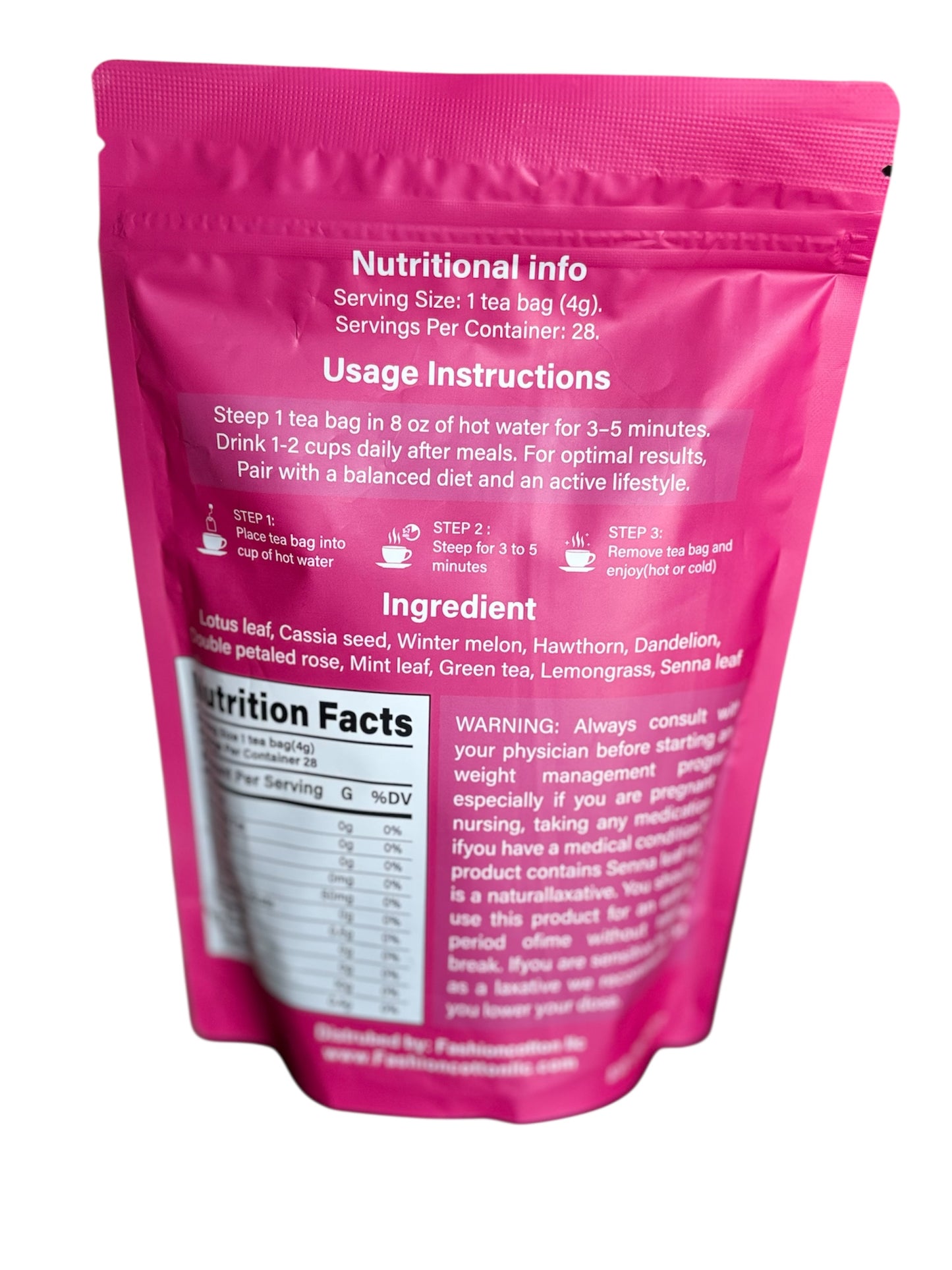 tea fashioncotton, posbion