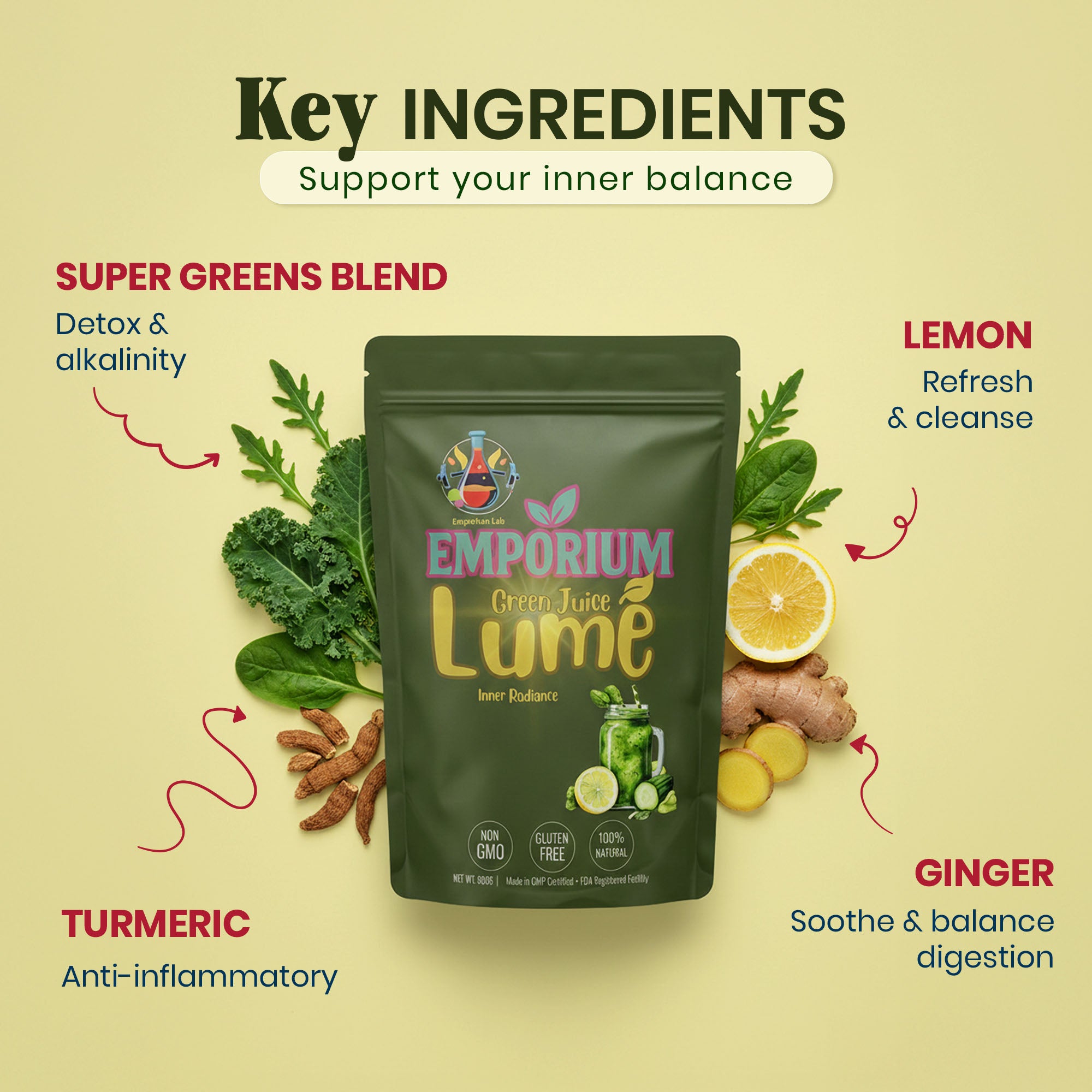 Green Juice LUME | Inner Radiance