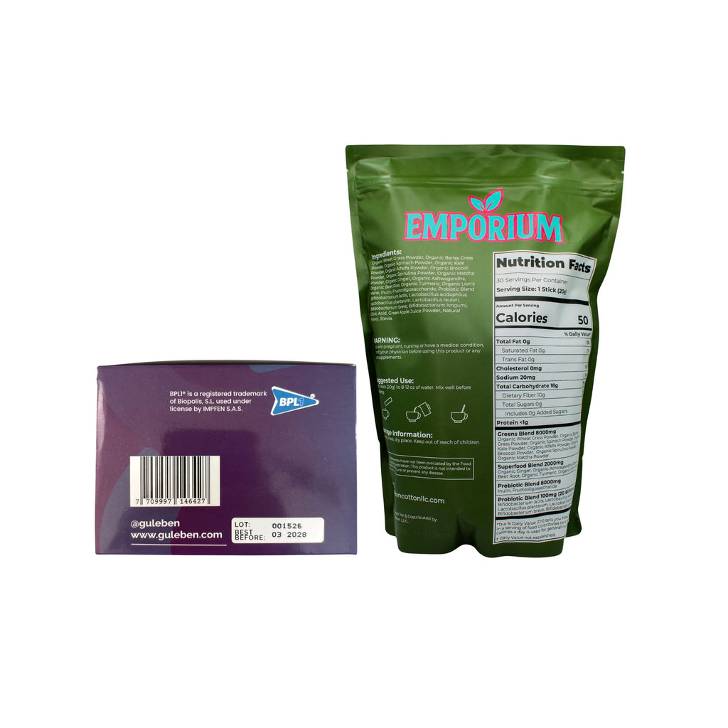 Kit Wellness: Green Juice + SYMBIOMET BPL1® HT