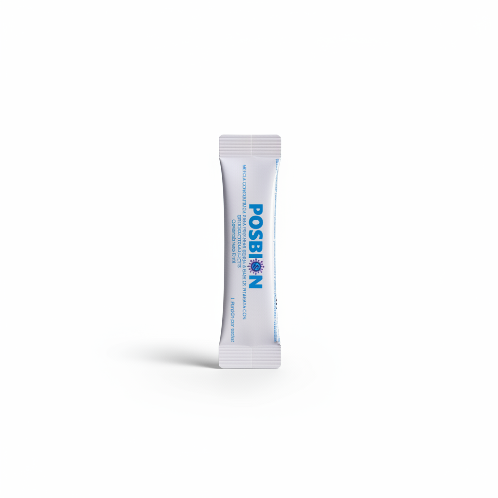 White Posbion Bpl1  tube on a white background bpl1, usa FIBRBIBION
