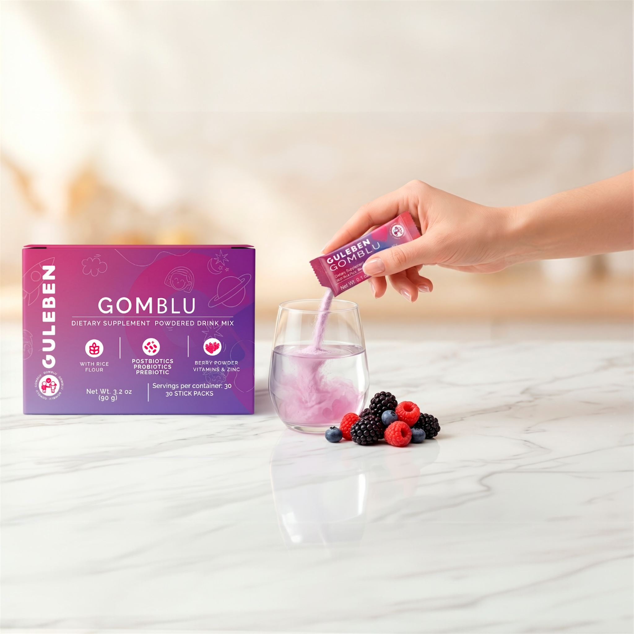 Gomblu | Children's Probiotic for Immune & Gut Health