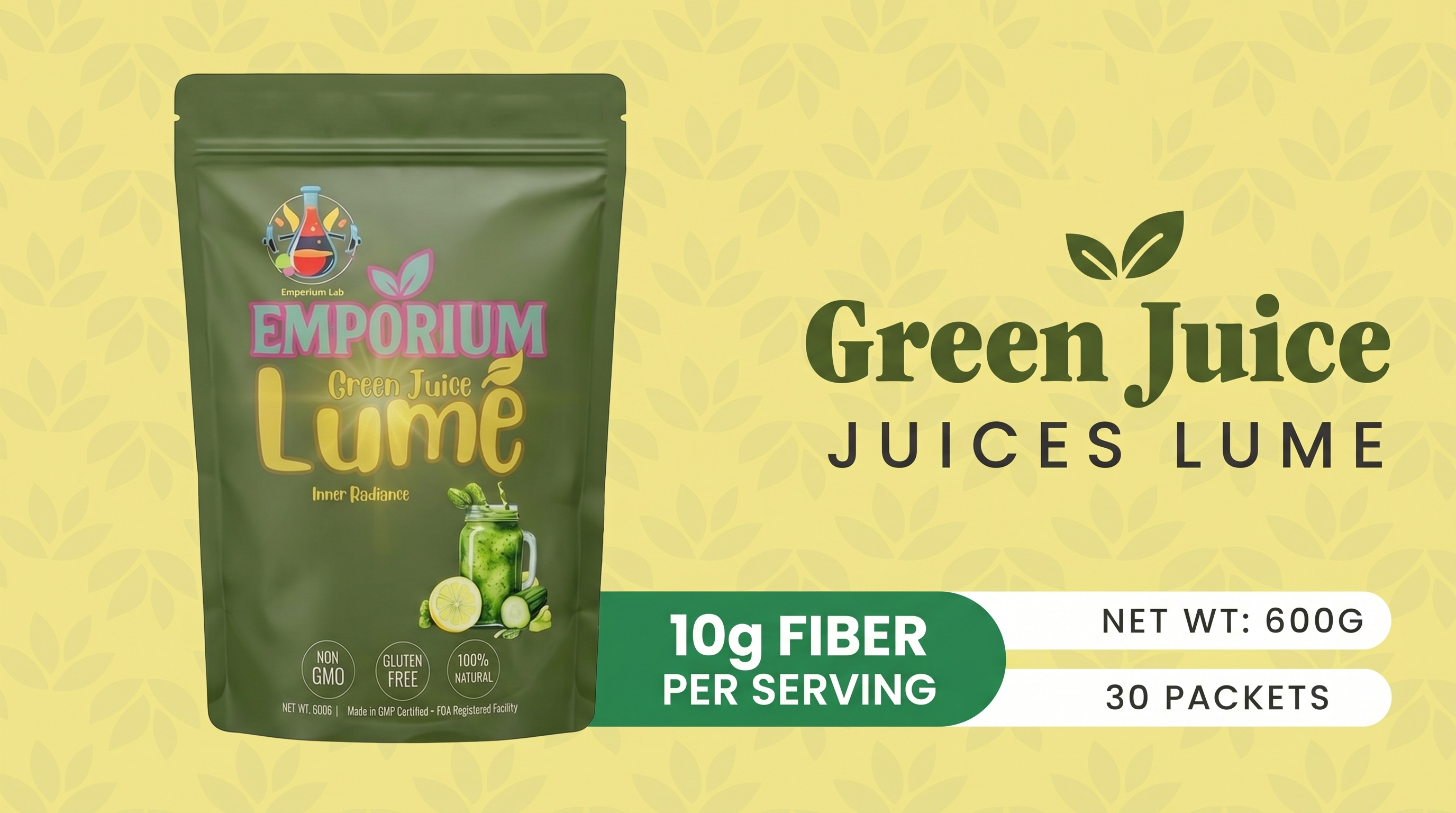 Green Juice LUME | Inner Radiance