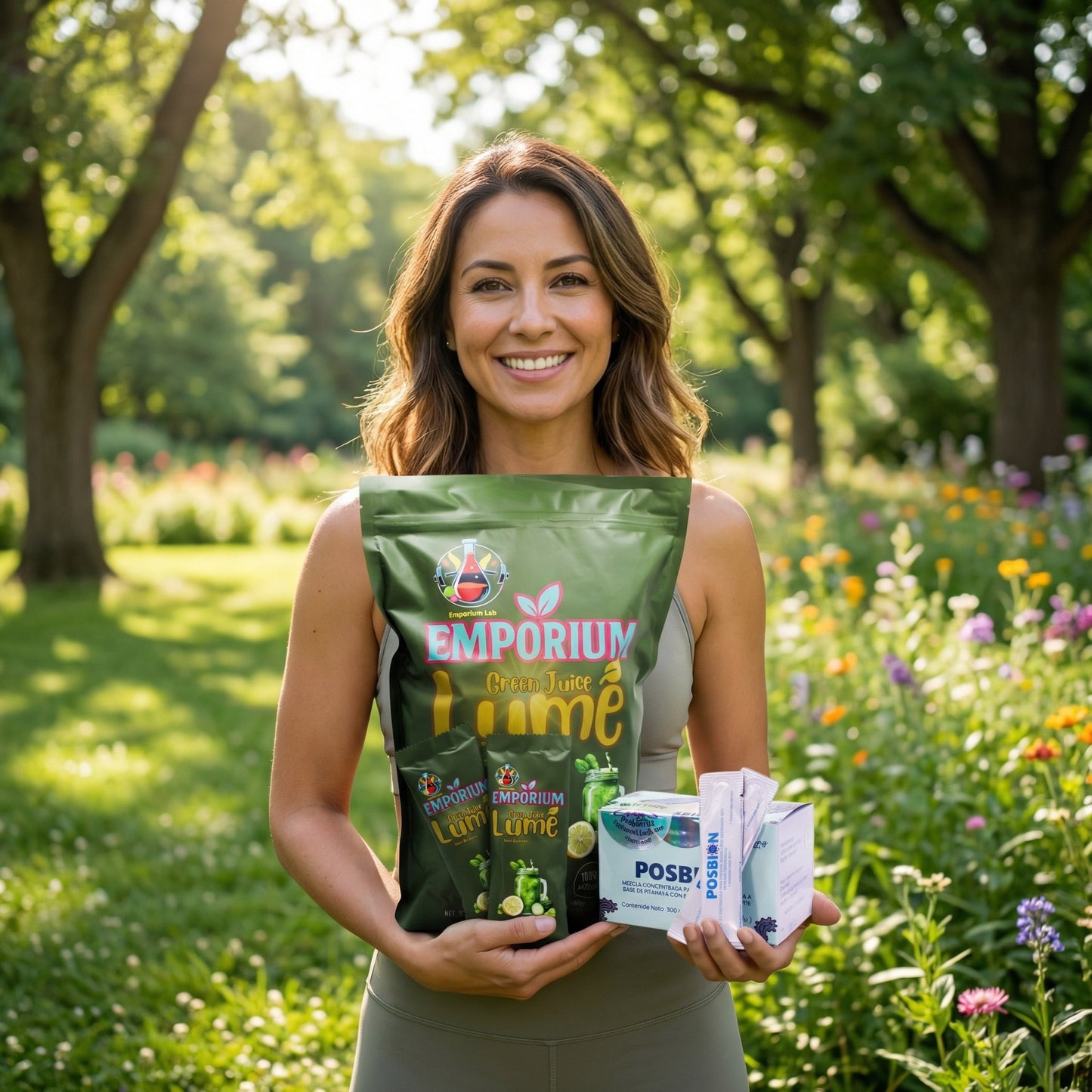 Posbion & GREEN JUICE LUME