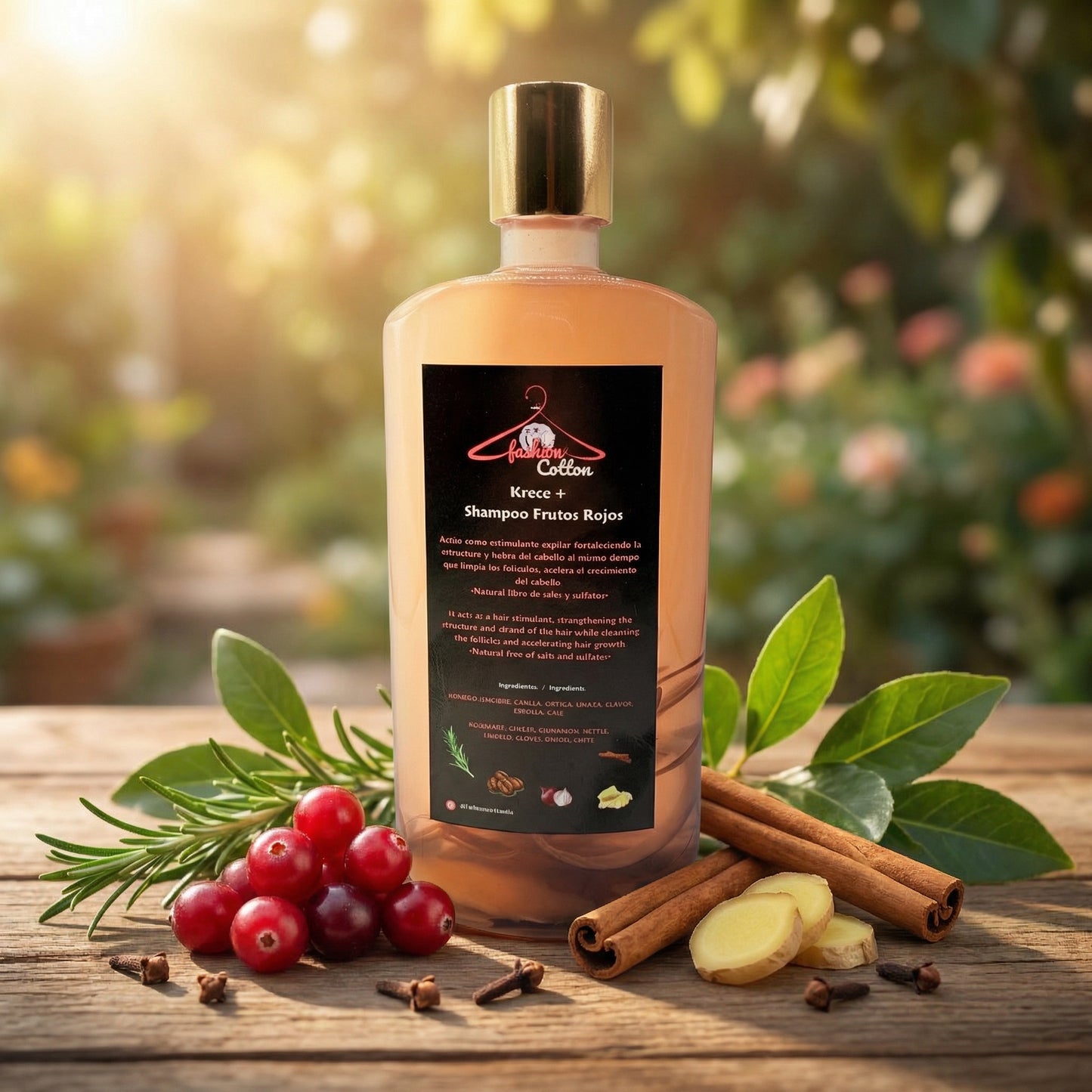 Krece+ Red Fruits Shampoo(Quick Long)