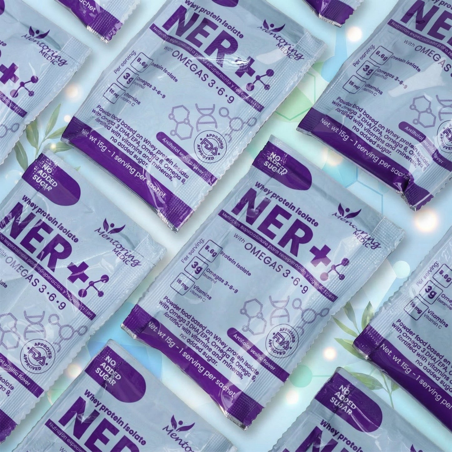 Ner+ protein with omega 3,6,9, Medical protein