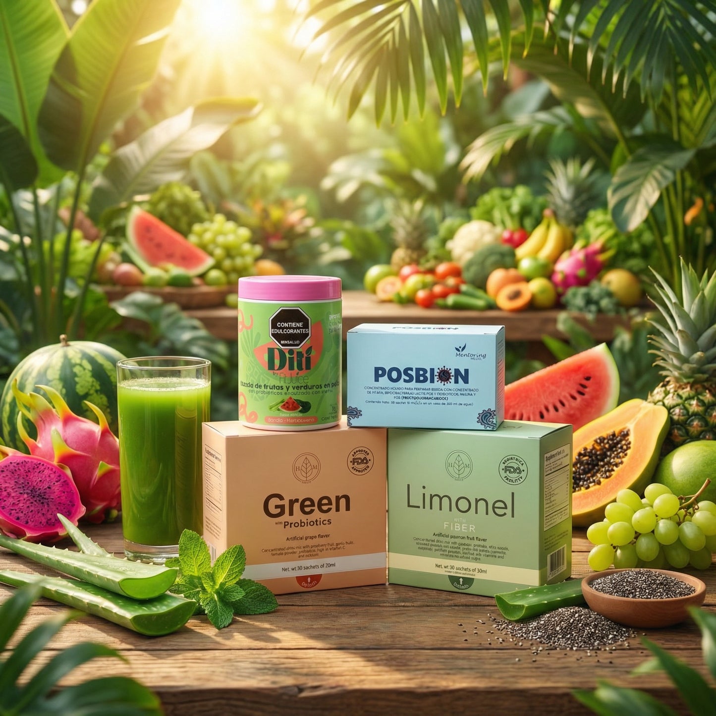 Posbion bpl1, Limonel, Green and Diti