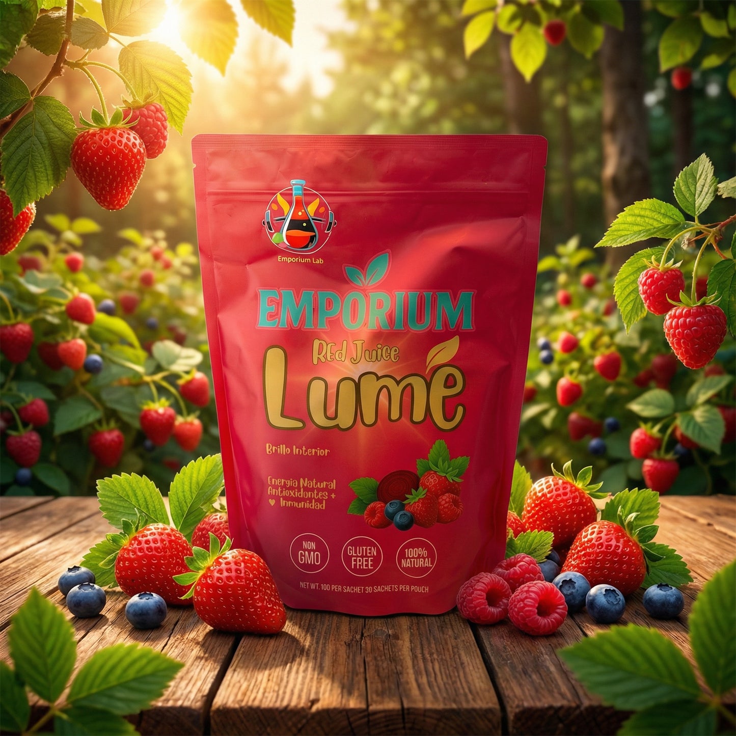 🍓 Red Juice LUME | Brillo Interior ✨