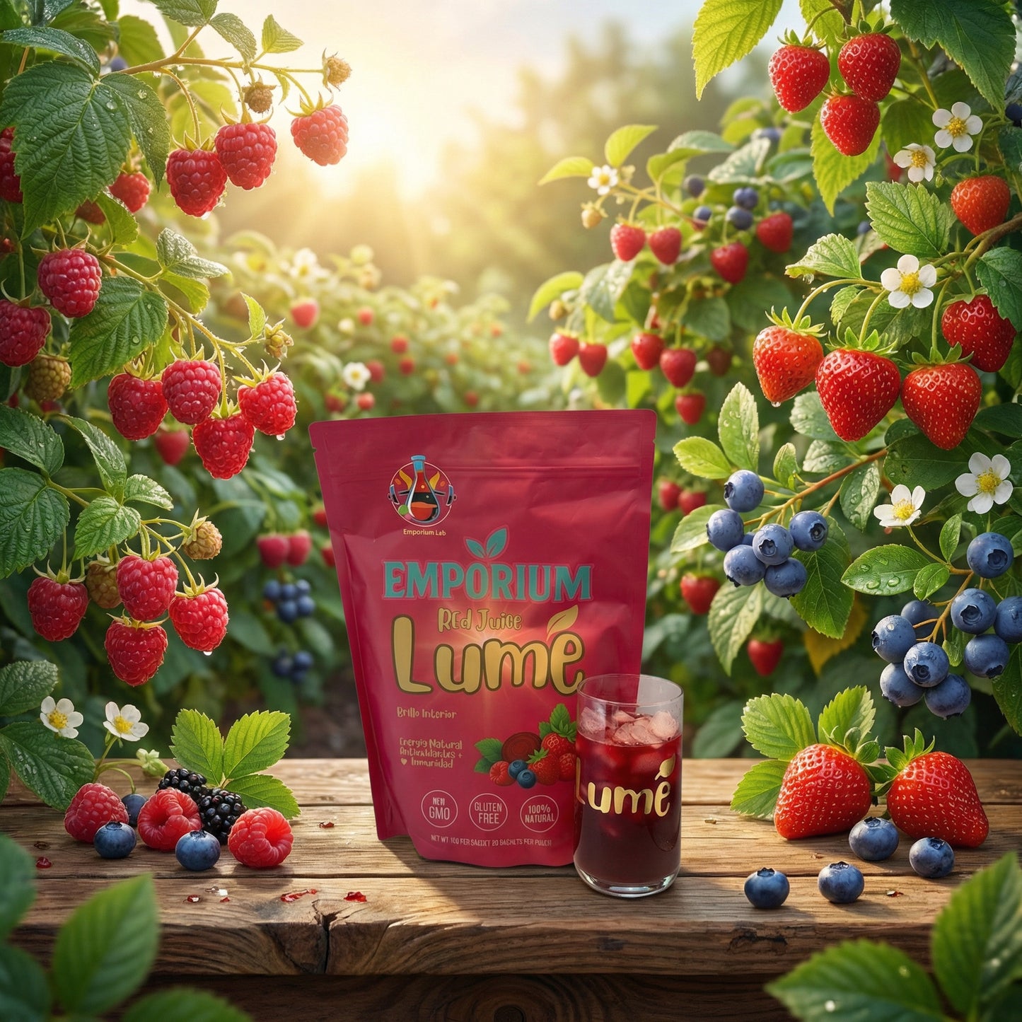 🍓 Red Juice LUME | Brillo Interior ✨